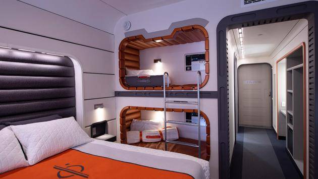 Disney Shares First Look of Star Wars: Galactic Starcruiser Hotel Rooms