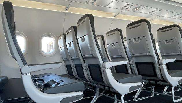 Frontier Airlines Debuts New Plane With Lighter Seats